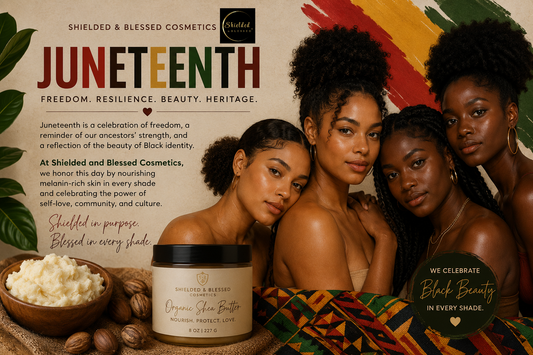 What Juneteenth Means to Us at Shielded and Blessed Cosmetics
